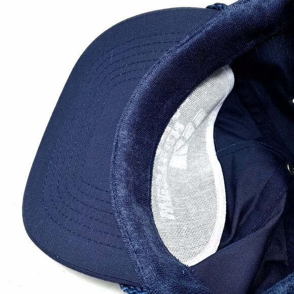 Vintage Western Atlas Large Rope Adjustable Leather Strapback Trucker Hat Cap - Picture 7 of 8